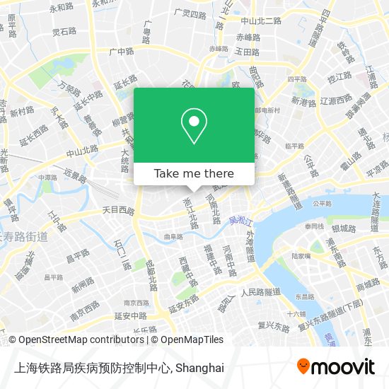 上海铁路局疾病预防控制中心 map