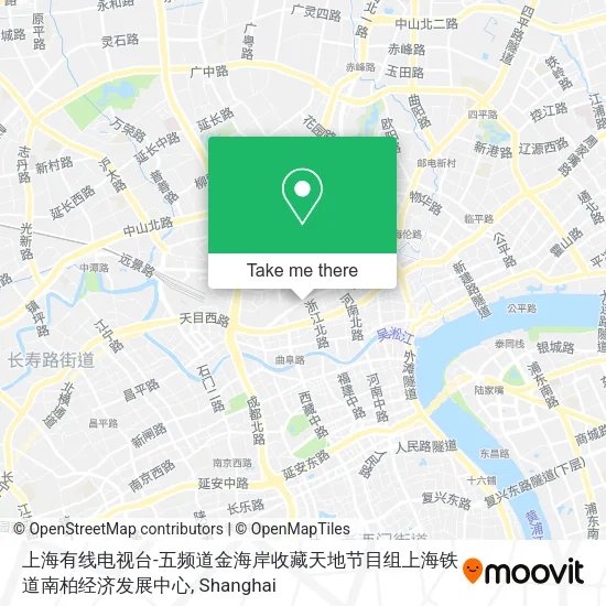 上海有线电视台-五频道金海岸收藏天地节目组上海铁道南柏经济发展中心 map