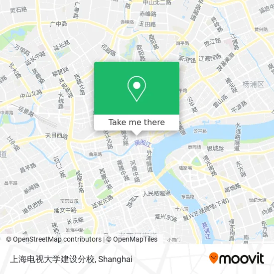 上海电视大学建设分校 map