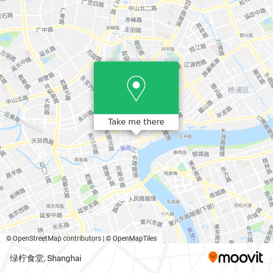 绿柠食堂 map