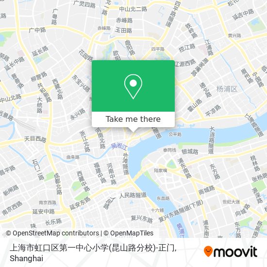 上海市虹口区第一中心小学(昆山路分校)-正门 map