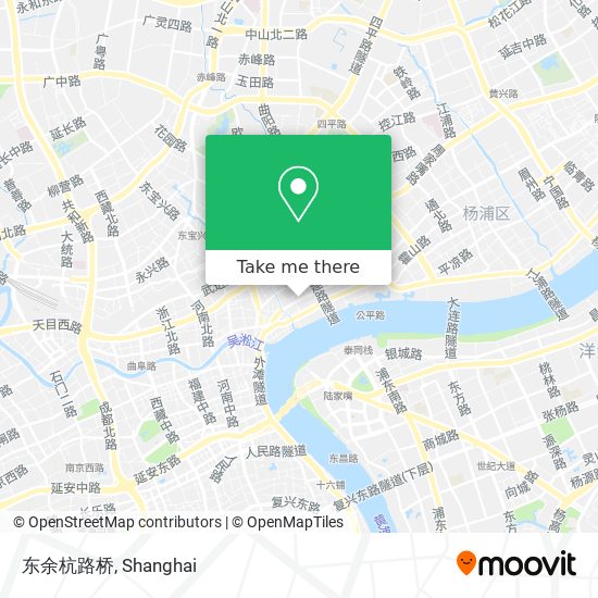 东余杭路桥 map