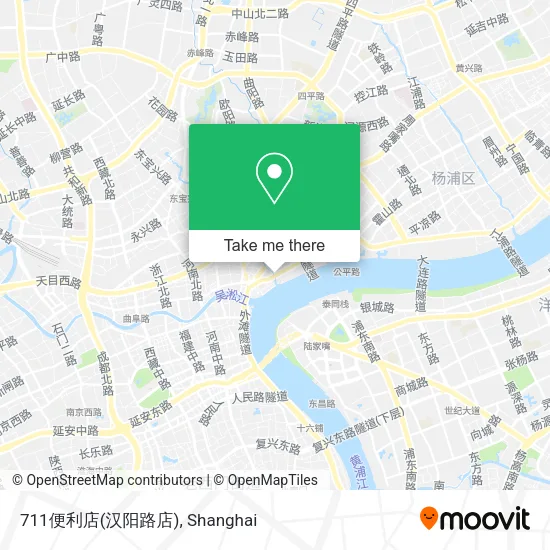 711便利店(汉阳路店) map