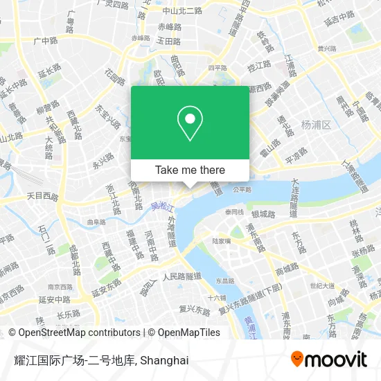 耀江国际广场-二号地库 map