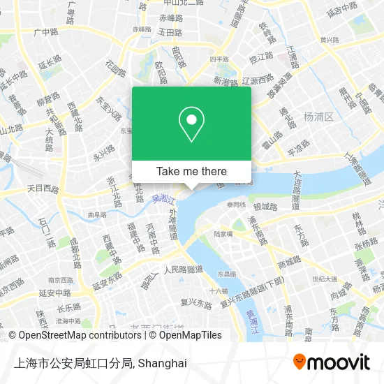 上海市公安局虹口分局 map