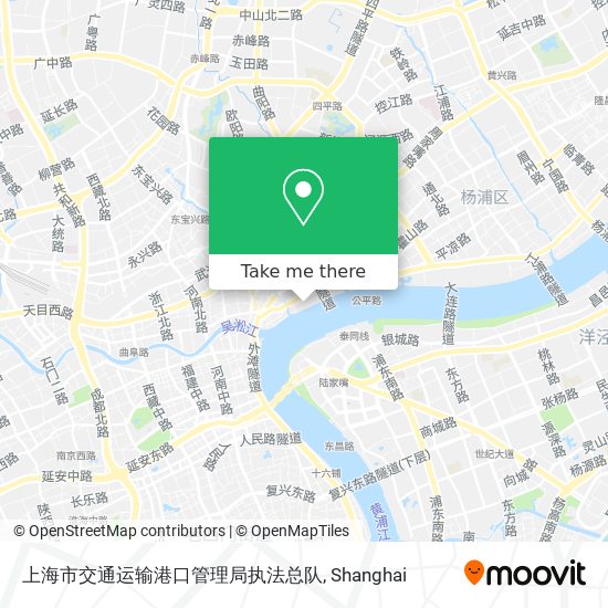 上海市交通运输港口管理局执法总队 map