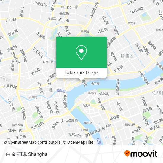 白金府邸 map