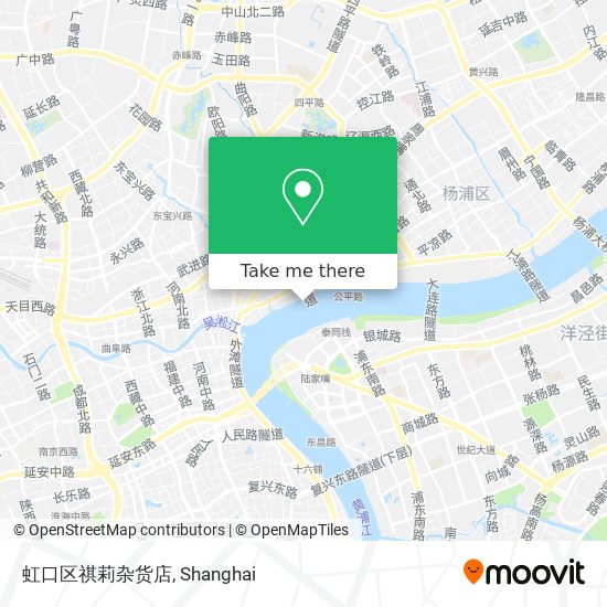 虹口区祺莉杂货店 map