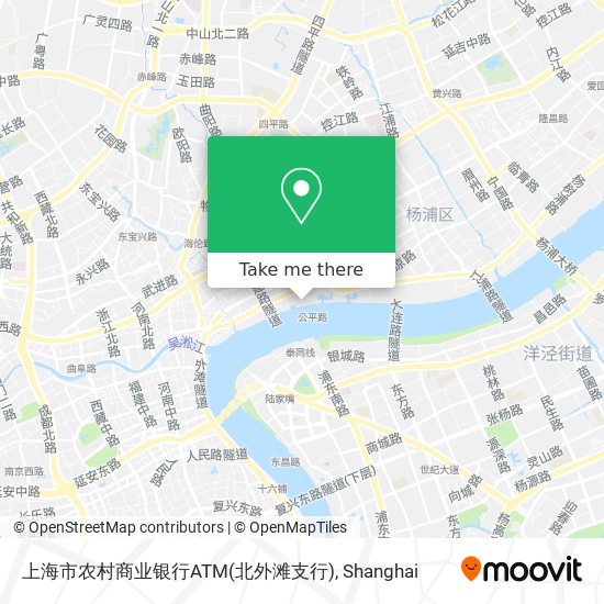 上海市农村商业银行ATM(北外滩支行) map