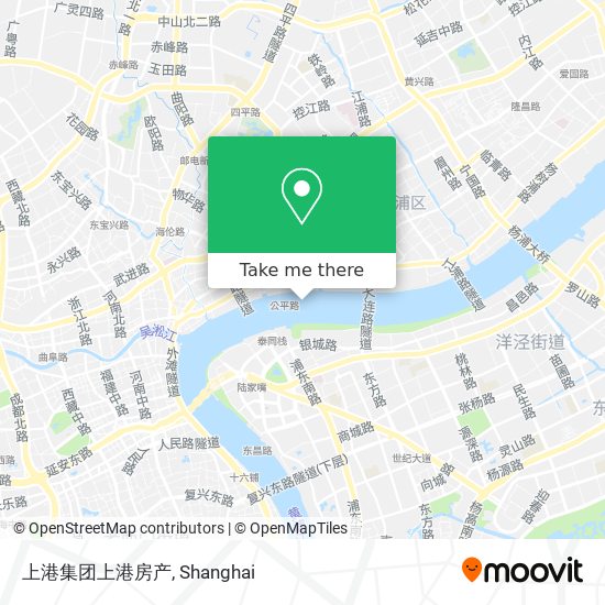 上港集团上港房产 map