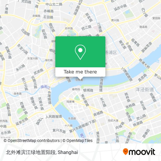 北外滩滨江绿地置阳段 map