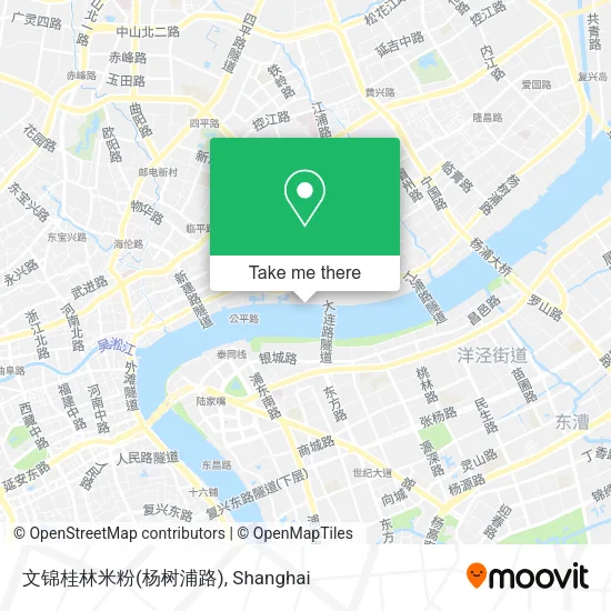 文锦桂林米粉(杨树浦路) map