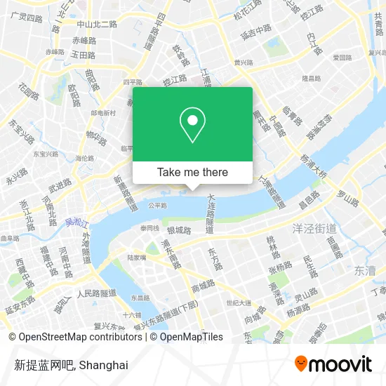 新提蓝网吧 map