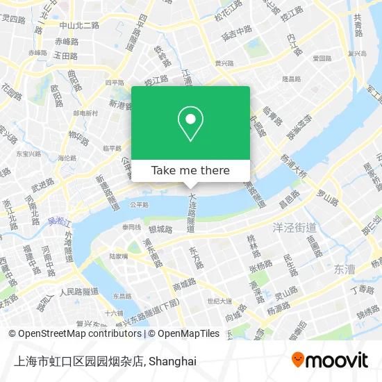 上海市虹口区园园烟杂店 map