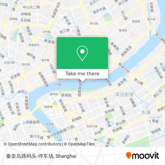 秦皇岛路码头-停车场 map