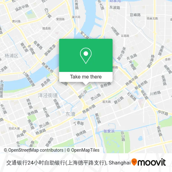 交通银行24小时自助银行(上海德平路支行) map