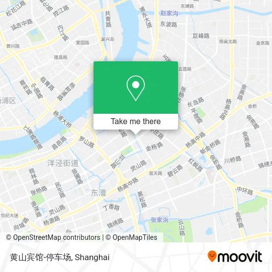 黄山宾馆-停车场 map