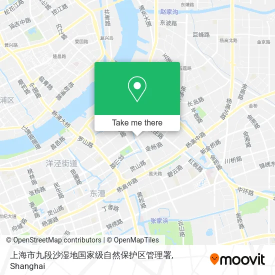 上海市九段沙湿地国家级自然保护区管理署 map