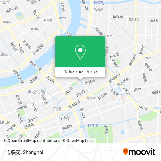 通联苑 map