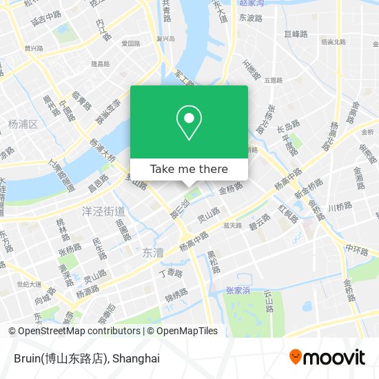 Bruin(博山东路店) map