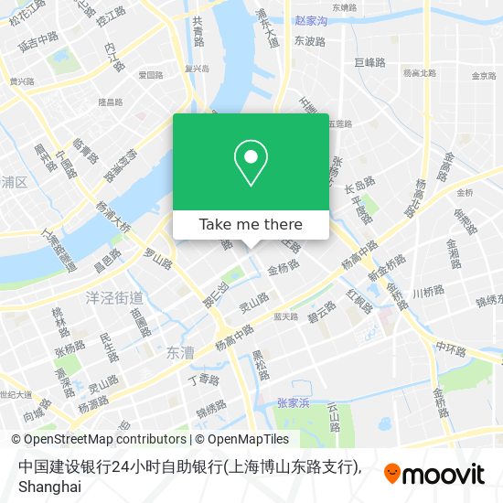 中国建设银行24小时自助银行(上海博山东路支行) map