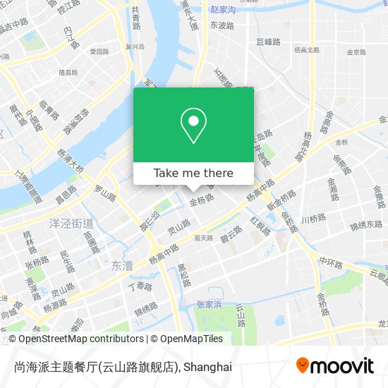 尚海派主题餐厅(云山路旗舰店) map