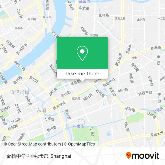 金杨中学-羽毛球馆 map