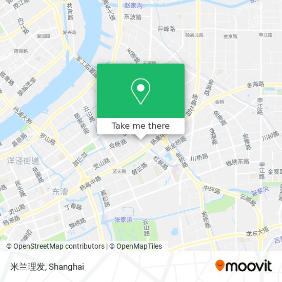 米兰理发 map