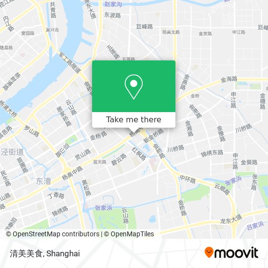 清美美食 map