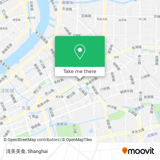 清美美食 map