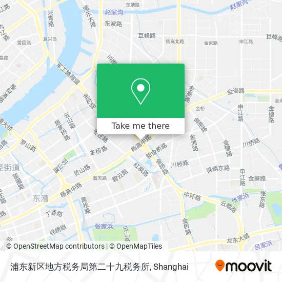 浦东新区地方税务局第二十九税务所 map