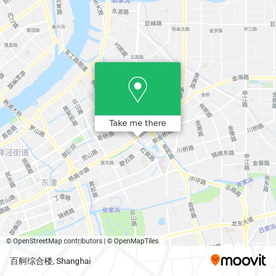 百舸综合楼 map