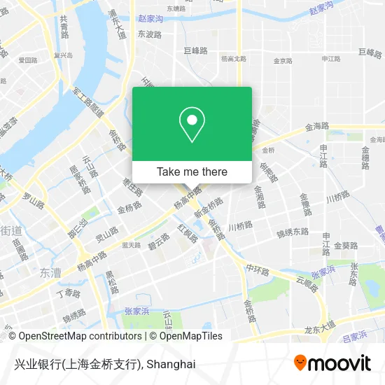 兴业银行(上海金桥支行) map