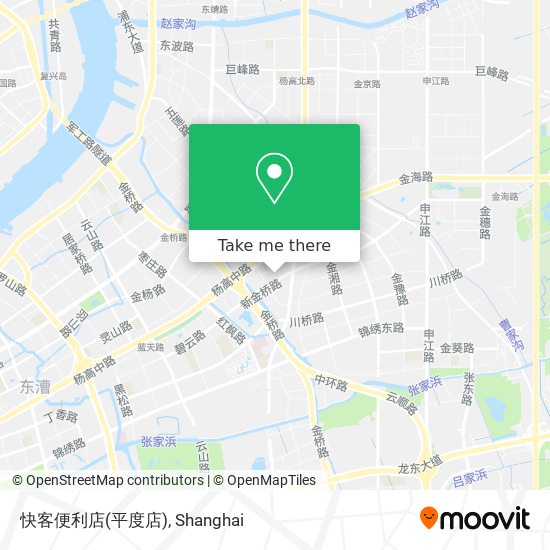 快客便利店(平度店) map