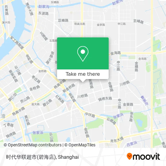 时代华联超市(碧海店) map