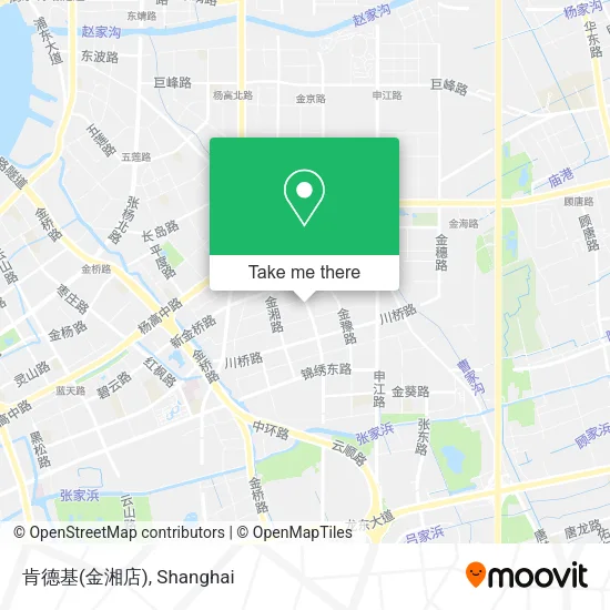 肯德基(金湘店) map