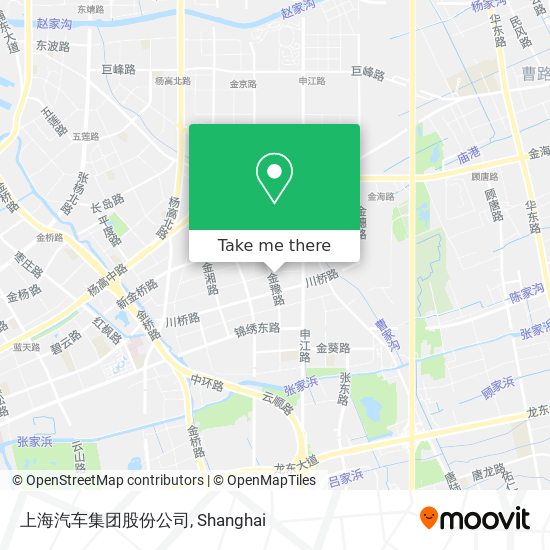 上海汽车集团股份公司 map