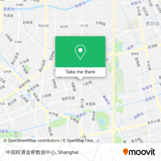 中国联通金桥数据中心 map