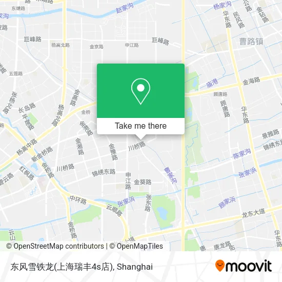 东风雪铁龙(上海瑞丰4s店) map
