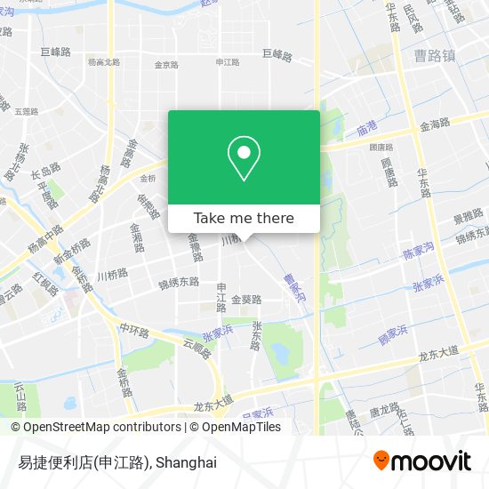 易捷便利店(申江路) map
