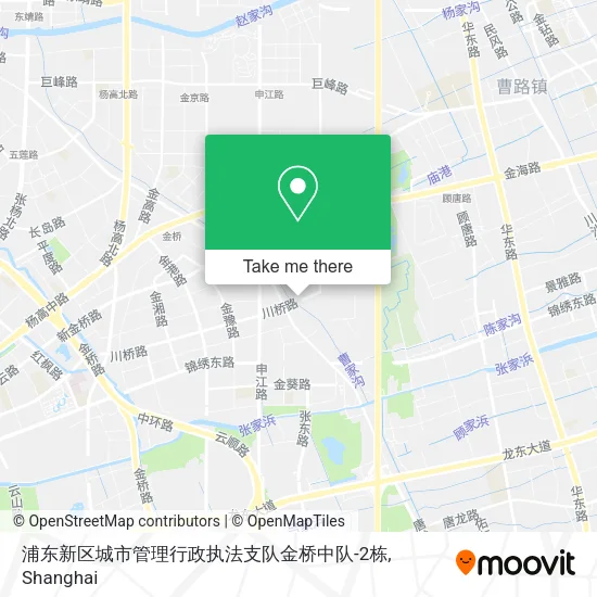 浦东新区城市管理行政执法支队金桥中队-2栋 map