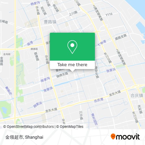 金领超市 map