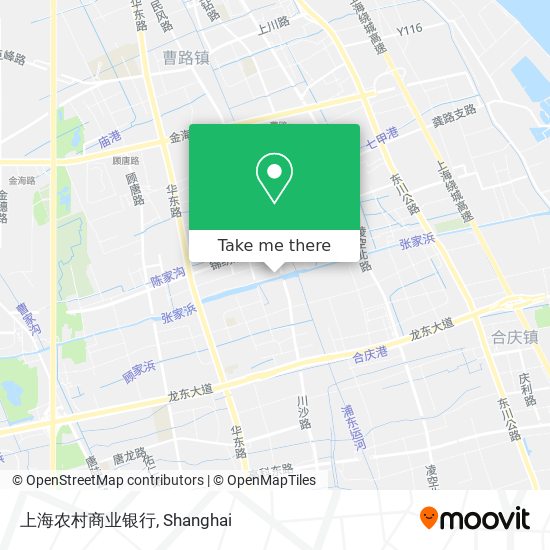 上海农村商业银行 map