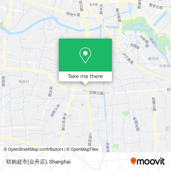 联购超市(众舟店) map