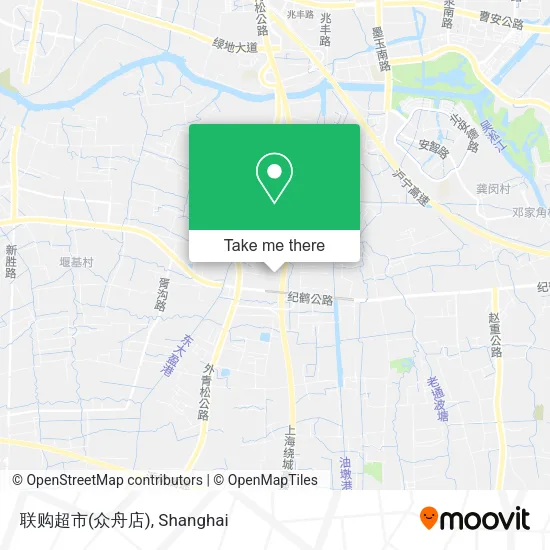 联购超市(众舟店) map