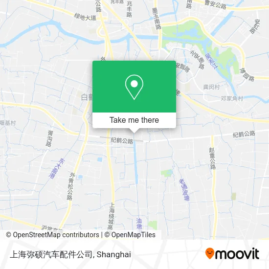 上海弥硕汽车配件公司 map