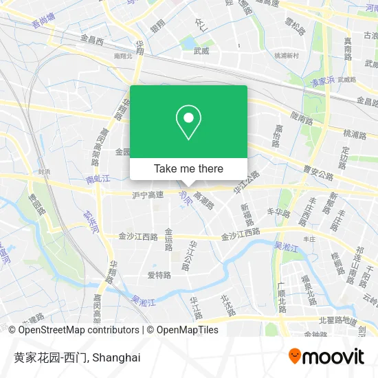 黄家花园-西门 map