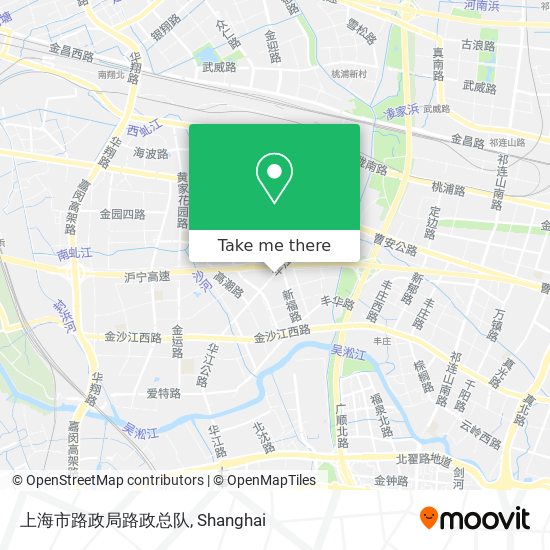上海市路政局路政总队 map