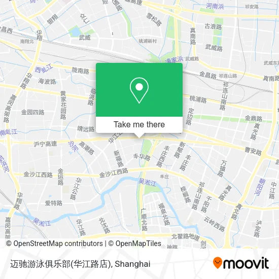 迈驰游泳俱乐部(华江路店) map