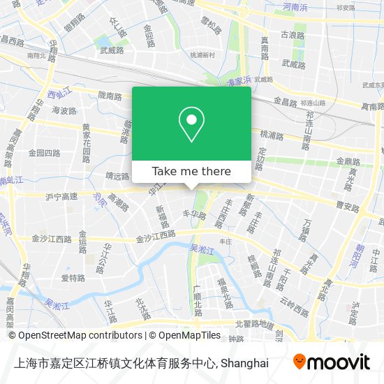 上海市嘉定区江桥镇文化体育服务中心 map